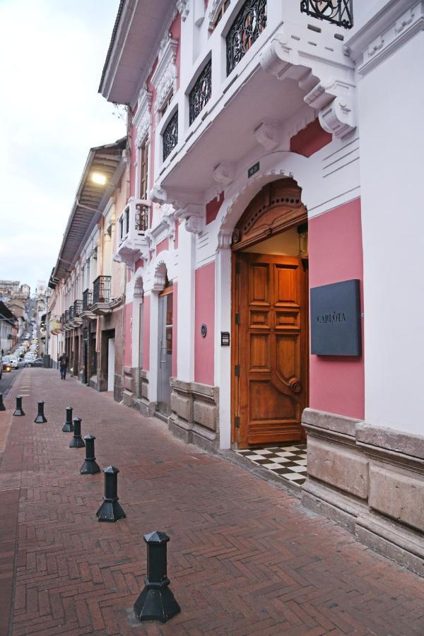 Carlota Sustainable Design Hotel Quito Exterior foto